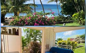 Appartement rez-de-chaussée de villa à 1 minute de la plage