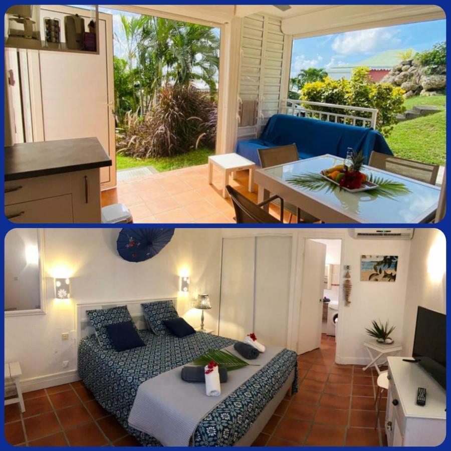 Appartement rez-de-chaussée de villa à 1 minute de la plage Saint-Francois  Extérieur photo